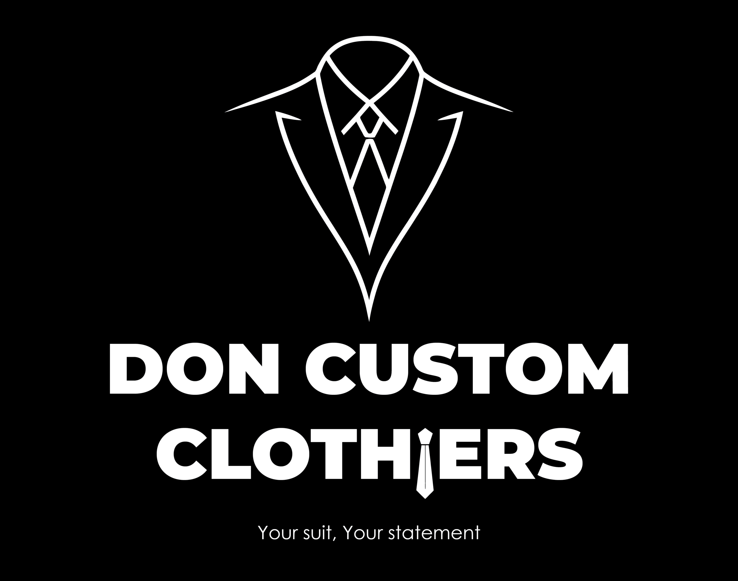 Don Custom Clothiers Black logo-02